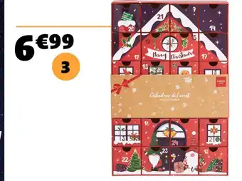 Gifi Calendrier à remplir offre