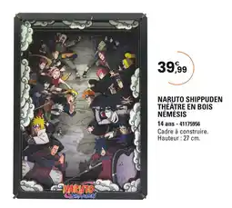 JouéClub Naruto Shippuden Théâtre en bois Némésis offre