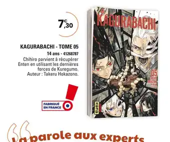 JouéClub KAGURABACHI - TOME 05 offre