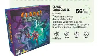 JouéClub Origames Clank! Catacombes offre
