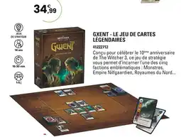 JouéClub GXENT - LE JEU DE CARTES LÉGENDAIRES offre