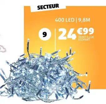 Gifi Bordure toit dim.9,8m offre