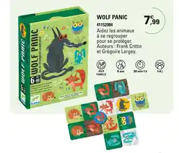 JouéClub Djeco Wolf Panic offre