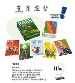 JouéClub Asmodee Pixies offre