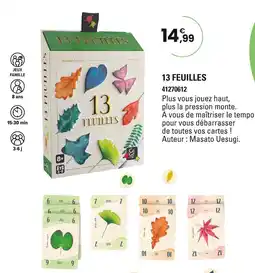 JouéClub Gigamic 13 Feuilles offre