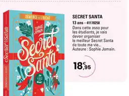 JouéClub Secret Santa offre