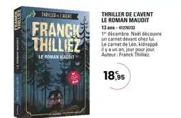 JouéClub Auzou Thriller de l'Avent - Le Roman Maudit offre