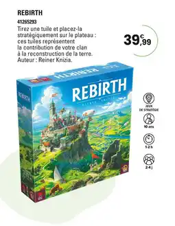 JouéClub REBIRTH offre