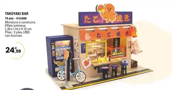 JouéClub Takoyaki Bar offre