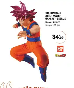 JouéClub Bandai Dragon Ball Super Match Makers - Beerus offre