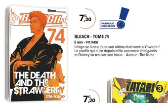 JouéClub GLENAT Bleach - Tome 74 offre