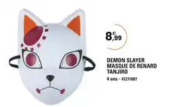 JouéClub Demon slayer masque de renard tanjiro offre
