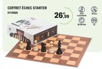 JouéClub Coffret Échec Starter offre