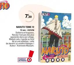 JouéClub Naruto Tome 72 offre