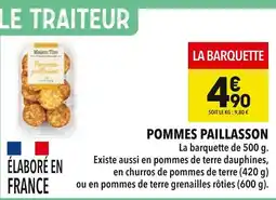 Supeco Maison Tino Pommes Paillasson offre