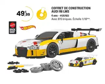 JouéClub Coffret de construction Audi R8 LMS offre