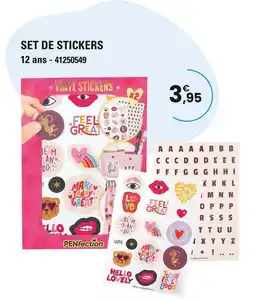 JouéClub Set de stickers offre