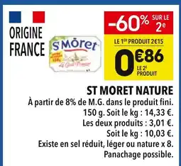 Supeco St Môret St Môret Nature offre