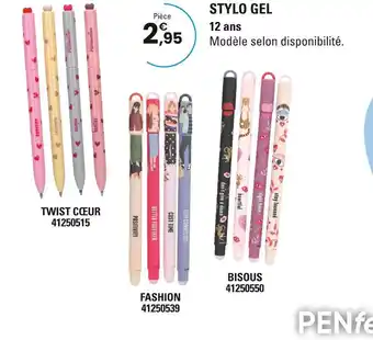 JouéClub Stylo gel offre