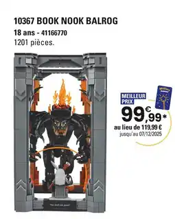 JouéClub 10367 BOOK NOOK BALROG offre