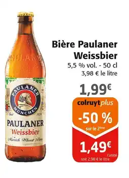 Colruyt Paulaner Bière Weissbier offre