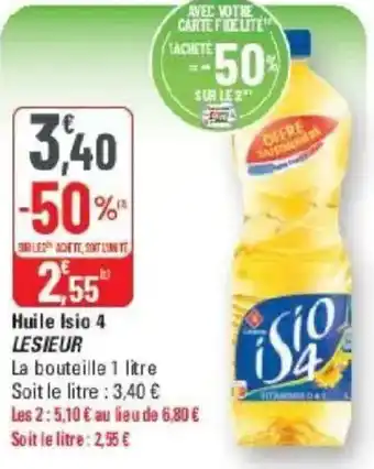 G20 Huile isio 4 lesieur offre