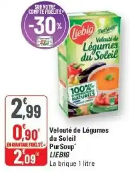 G20 Velouté de légumes du soleil purshoup liebig offre