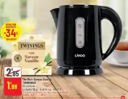 G20 The noir saveur vanille twinings offre