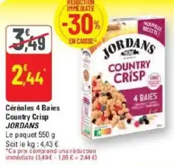 G20 Céréales 4 baies country crisp jordans offre