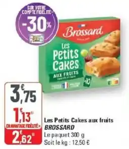 G20 Les petits cakes aux fruits brossard offre