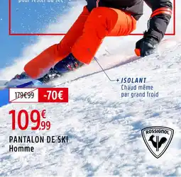 Intersport Rossignol PANTALON DE SKI Homme offre