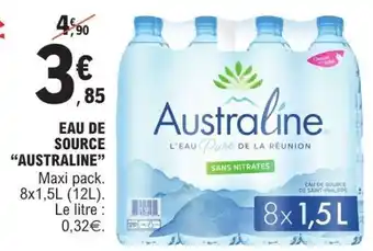 E.Leclerc Eau de Source Australine offre