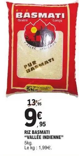 E.Leclerc RIZ BASMATI “VALLÉE INDIENNE” offre
