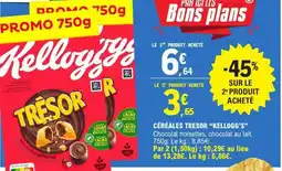 E.Leclerc Céréales Trésor Kellogg's offre