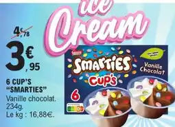 E.Leclerc 6 CUP'S “SMARTIES” offre