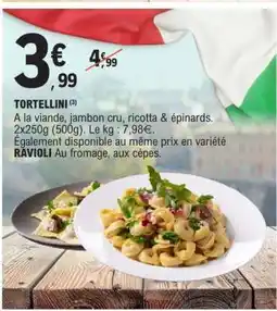 E.Leclerc Tortellini offre