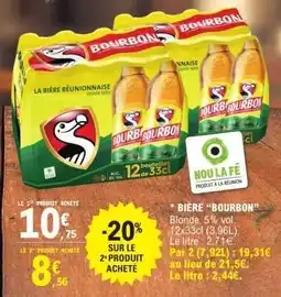 E.Leclerc BIÈRE “BOURBON” offre