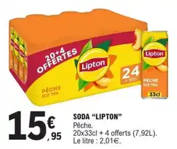 E.Leclerc SODA “LIPTON” offre