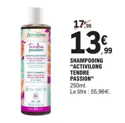 E.Leclerc SHAMPOOING “ACTIVILONG TENDRE PASSION” offre