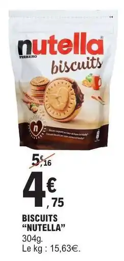 E.Leclerc Biscuits Nutella offre