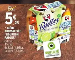 E.Leclerc Bière Aromatisée 'Bourbon Radler' offre
