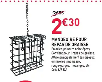 RAGT Jardin & Maison Mangeoire pour repas de graisse offre