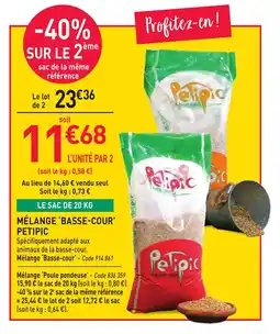 RAGT Jardin & Maison PETIPIC Mélange basse-cour offre