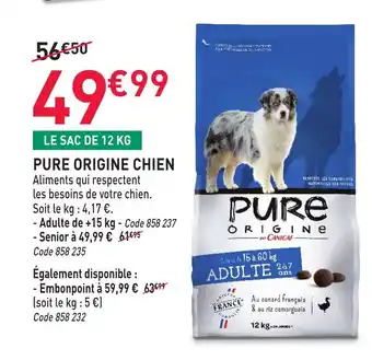RAGT Jardin & Maison PURE ORIGINE Chien offre