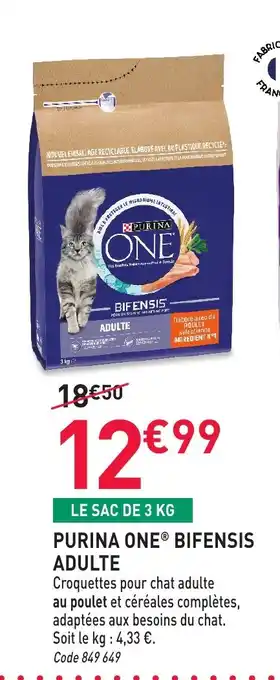 RAGT Jardin & Maison PURINA ONE Bifensis adulte offre