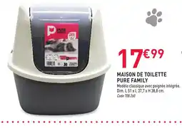 RAGT Jardin & Maison PURE FAMILY Maison de toilette offre