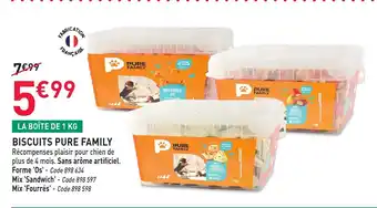 RAGT Jardin & Maison PURE FAMILY Biscuits offre