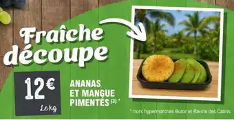 E.Leclerc Ananas et Mangue Pimentés offre