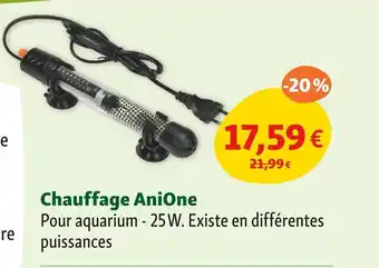 Maxi Zoo AniOne Chauffage offre