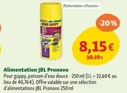 Maxi Zoo JBL Alimentation Pronovo offre